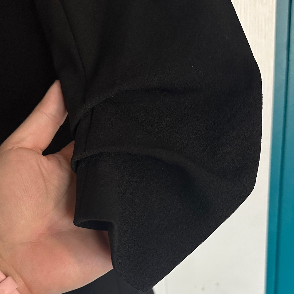 EUC Carole Wren 3/4 Sleeve Blazer with Hook Closure and Accent Sleeve - Picture 7 of 8